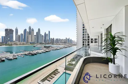 Apartment - 2 Bedrooms - 2 Bathrooms for rent in Palace Beach Residence Tower 2 - Palace Beach Residence - EMAAR Beachfront - Dubai Harbour - Dubai