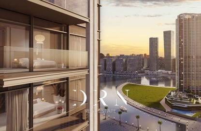 Apartment - 1 - 1 for rent in The Edge Tower A - The Edge - Business Bay - Dubai