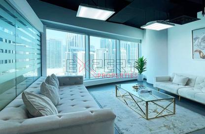Office Space - Studio - 1 Bathroom for rent in The Prime Tower - Business Bay - Dubai