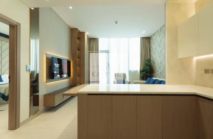 Apartment - 1 - 2 for rent in Binghatti Royale - District 18 - Jumeirah Village Circle - Dubai