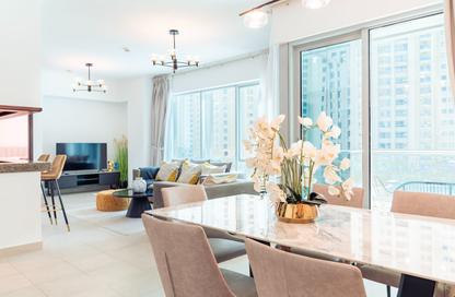 Apartment - 2 - 3 for rent in Delphine Tower - Marina Promenade - Dubai Marina - Dubai