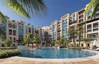 شقة - 2 غرف نوم - 3 حمامات للبيع في منتجع وإقامة باب القصر 18 - منتجع باب القصر ريزيدنس - مدينة مصدر - أبوظبي