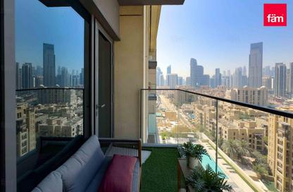 Apartment - 2 Bedrooms - 2 Bathrooms for rent in Burj Royale - Downtown Dubai - Dubai