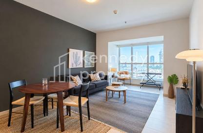 Apartment - 1 - 1 for rent in Elite Residence - Dubai Marina - Dubai