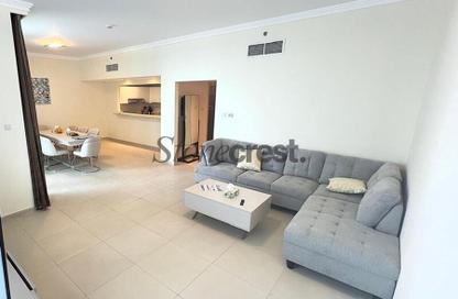 Apartment - 2 Bedrooms - 3 Bathrooms for rent in Al Bateen Residences - Jumeirah Beach Residence - Dubai