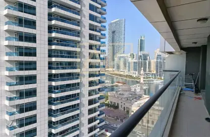 شقة - 2 غرف نوم - 2 حمامات للايجار في برج إسكان - دبي مارينا - دبي