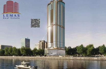 Apartment - 1 - 2 for sale in Al Watan Tower - Ajman Corniche Road - Ajman