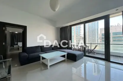 Apartment - 1 Bedroom - 2 Bathrooms for rent in Silverene Tower A - Silverene - Dubai Marina - Dubai