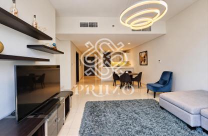Apartment - 1 - 2 for rent in Golf Veduta B - Golf Veduta - Golf Town - Damac Hills - Dubai