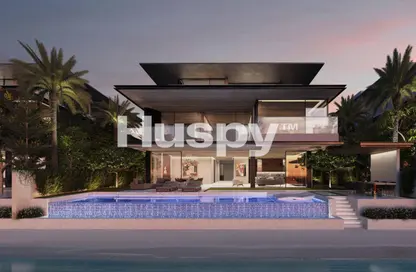 Villa - 6 Bedrooms for sale in Beach Collection Frond C - Beach Collection - Palm Jebel Ali - Dubai