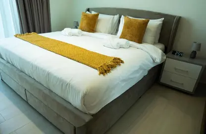 شقة - غرفة نوم - 2 حمامات للايجار في بن غاطي عنبر - منطقة 11 - قرية جميرا الدائرية - دبي