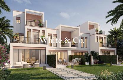 Townhouse - 5 Bedrooms - 6 Bathrooms for sale in Costa Brava 1 - Costa Brava - Damac Lagoons - Dubai