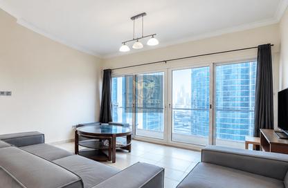 Apartment - 1 - 2 for rent in Lake View Tower - JLT Cluster B - Jumeirah Lake Towers - Dubai