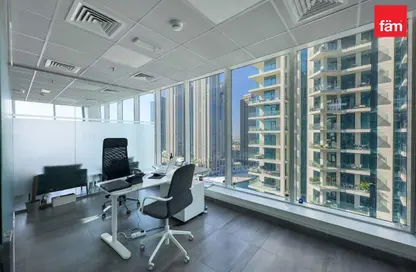 Office Space - Studio - 1 Bathroom for rent in Al Manara Tower - Business Bay - Dubai