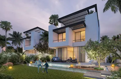 فيلا - 4 غرف نوم - 6 حمامات للبيع في جزيرة الشمس - مدينة أجمل مكان - مدينة الواجهة المائية لإمارة الشارقة - الشارقة