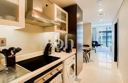 Apartment - Studio - 1 Bathroom for rent in Golf Veduta Hotel Apartments B - Golf Veduta Hotel Apartments - Golf Town - Damac Hills - Dubai