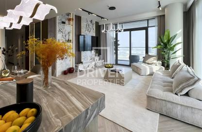 شقة - 3 غرف نوم - 4 حمامات للايجار في برج Marina Vista 2 - مارينا فيستا - إعمار بيتشفرونت - دبي هاربور - دبي شقة - 3 غرف نوم - 4 حمامات للايجار في برج Marina Vista 2 - مارينا فيستا - إعمار بيتشفرونت - دبي هاربور - دبي