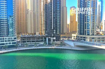 Apartment - 1 Bedroom - 2 Bathrooms for rent in The Atlantic Tower 1 - The Atlantic - Dubai Marina - Dubai