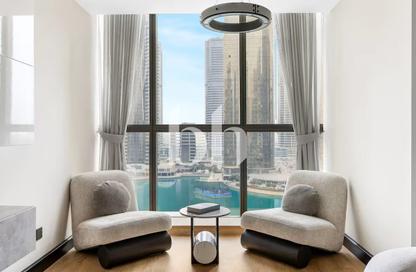 Apartment - 1 Bedroom - 2 Bathrooms for rent in Global Lake View - JLT Cluster E - Jumeirah Lake Towers - Dubai