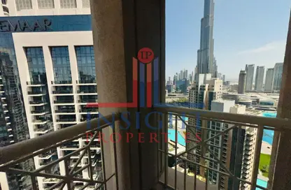 Apartment - 1 Bedroom - 2 Bathrooms for rent in 29 Burj Boulevard Tower 1 - 29 Burj Boulevard - Downtown Dubai - Dubai