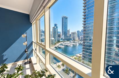 Apartment - 1 - 2 for rent in Marina Quays West - Marina Quays - Dubai Marina - Dubai