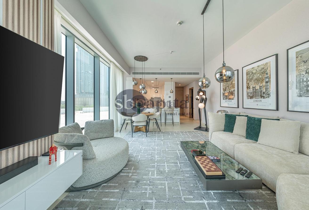 Fully Furnished | Canal And Burj Khalifa View photo 12