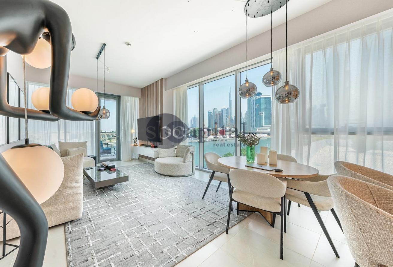 Fully Furnished | Canal And Burj Khalifa View photo 6
