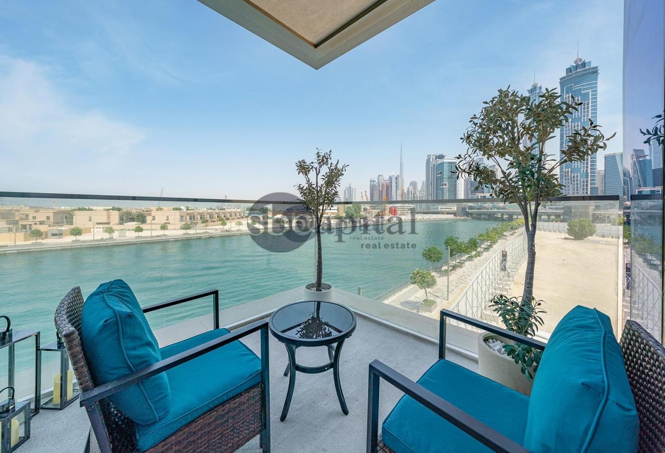 Fully Furnished | Canal And Burj Khalifa View photo 8