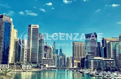 شقة - 2 غرف نوم - 3 حمامات للايجار في الريفييرا - دبي مارينا - دبي