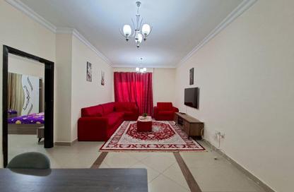 Apartment - 1 Bedroom - 2 Bathrooms for rent in New Al Taawun Road - Al Taawun - Sharjah