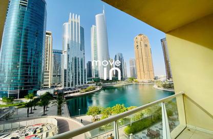 شقة - 1 حمام للايجار في ليك فيو - (JLT) مجمع B - أبراج بحيرات الجميرا - دبي