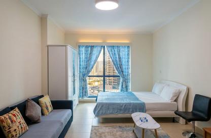 Apartment - Studio - 1 for rent in Jumeirah Bay X1 - Jumeirah Bay Towers - JLT Cluster X - Jumeirah Lake Towers - Dubai