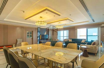 Apartment - 4 Bedrooms - 6 Bathrooms for rent in Elite Residence - Dubai Marina - Dubai
