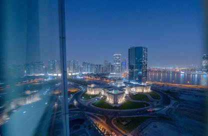 Apartment - 1 - 2 for rent in Palm Tower - Al Khan Lagoon - Al Khan - Sharjah