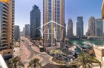 Apartment - 2 Bedrooms - 3 Bathrooms for rent in Al Anbar Tower - Dubai Marina Towers - Dubai Marina - Dubai