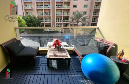 Apartment - 1 Bathroom for rent in Al Ghozlan 4 - Al Ghozlan - Greens - Dubai Apartment - 1 Bathroom for rent in Al Ghozlan 4 - Al Ghozlan - Greens - Dubai