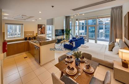 Apartment - Studio - 1 for rent in Bay Square Building 9 - Bay Square - Business Bay - Dubai