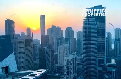 شقة - 3 غرف نوم - 2 حمامات للايجار في ليك تيراس - (JLT) مجمع D - أبراج بحيرات الجميرا - دبي