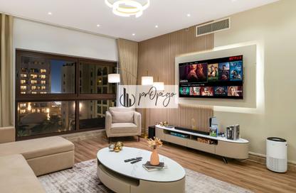 Apartment - 2 - 2 for rent in The Fairmont Palm Residences - Palm Jumeirah - Dubai