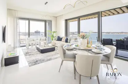 شقة - 2 غرف نوم - 3 حمامات للايجار في جراند بلو تاور 2 - إعمار بيتشفرونت - دبي هاربور - دبي