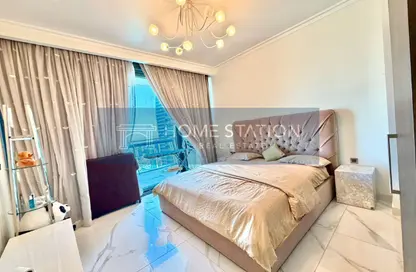 Apartment - 3 Bedrooms - 4 Bathrooms for rent in Burj Vista 1 - Burj Vista - Downtown Dubai - Dubai
