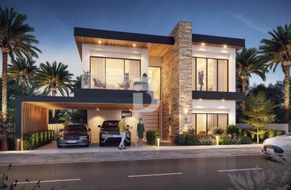 Townhouse - 4 - 4 for rent in Costa Brava 1 - Costa Brava - Damac Lagoons - Dubai Townhouse - 4 - 4 for rent in Costa Brava 1 - Costa Brava - Damac Lagoons - Dubai