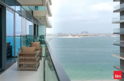 شقة - 2 غرف نوم - 2 حمامات للايجار في برج Beach Vista 2 - بيتش فيستا - إعمار بيتشفرونت - دبي هاربور - دبي