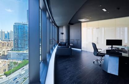Office Space - Studio - 1 Bathroom for rent in The Prime Tower - Business Bay - Dubai