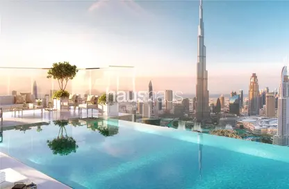 شقة - 2 غرف نوم - 3 حمامات للبيع في سكاي رويال ريزيدنسز - الخليج التجاري - دبي