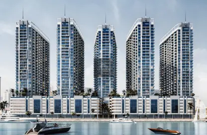 Apartment - 1 Bedroom - 2 Bathrooms for sale in Ajman Creek Towers - Al Rashidiya 1 - Al Rashidiya - Ajman