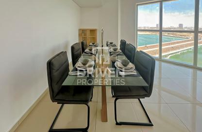 Apartment - 2 Bedrooms - 3 Bathrooms for rent in RAK Tower - Marina Square - Al Reem Island - Abu Dhabi
