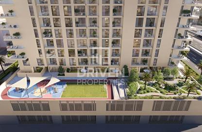 Apartment - 3 Bedrooms - 4 Bathrooms for sale in The Hub Residences by ZaZEN - Al Furjan - Dubai
