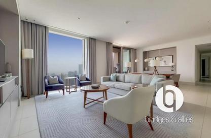 Apartment - 3 Bedrooms - 4 Bathrooms for rent in Vida Residence Downtown - Downtown Dubai - Dubai