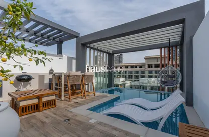 تاون هاوس - 4 غرف نوم - 5 حمامات للايجار في لا بيرلا هومز 12 - الضاحية 12 - قرية جميرا الدائرية - دبي